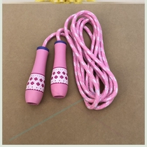 Children skipping rope kindergarten junior high school students adult adjustable sports special beginner short rope hemp rope