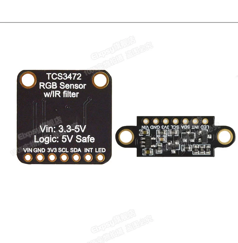 cảm biến màu sắc Cảm biến màu STM32 TCS34725 Cảm biến màu Mô-đun bảng phát triển RGB cảm biến màu sắc tcs3200 cảm biến màu tcs3200