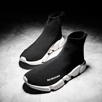 2021 summer new mesh high socks shoes mens net shoes Paris Joker trendy shoes leisure sports breathable board shoes