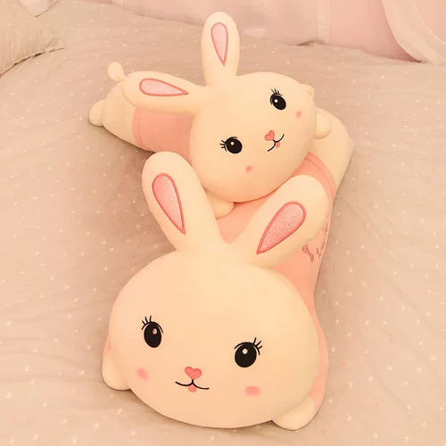 Милый плюшевый кролик, игрушка для сна, подушка, тряпичная кукла