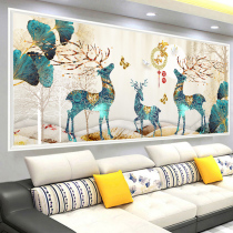 5D diamond painting 2022 new living-room home and rich and expensive cross embroidered chaeka crystal point with sticky diamond embroidery