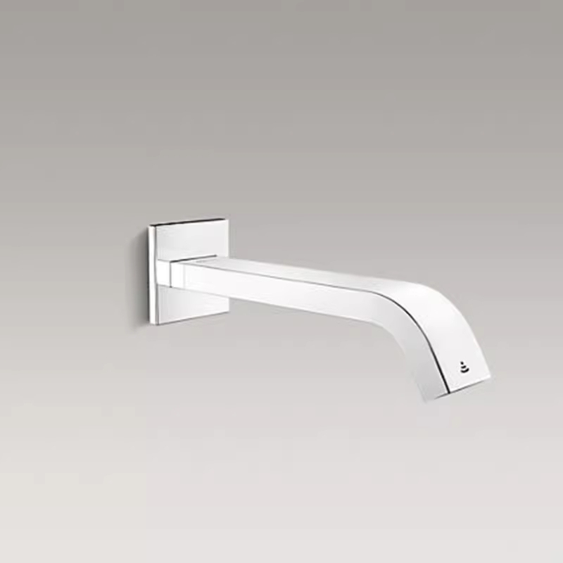 Kohler Automatic Sensor Faucet K-98452T-Nw-Cp/Bl Lori Wall-Mounted Hot and Cold Faucet