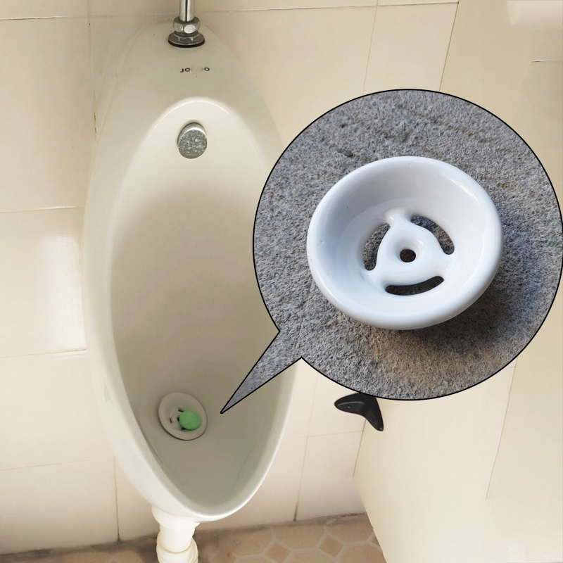 TO Urinal Accessories Ceramic Sewage Plug 7.6cmUW904SB suitable for funnel-like anti-cigarette butt filtration blockage