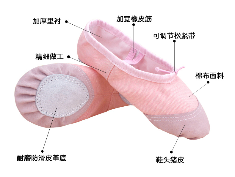 Chaussures de danse enfants en Toile - Ref 3449080 Image 21