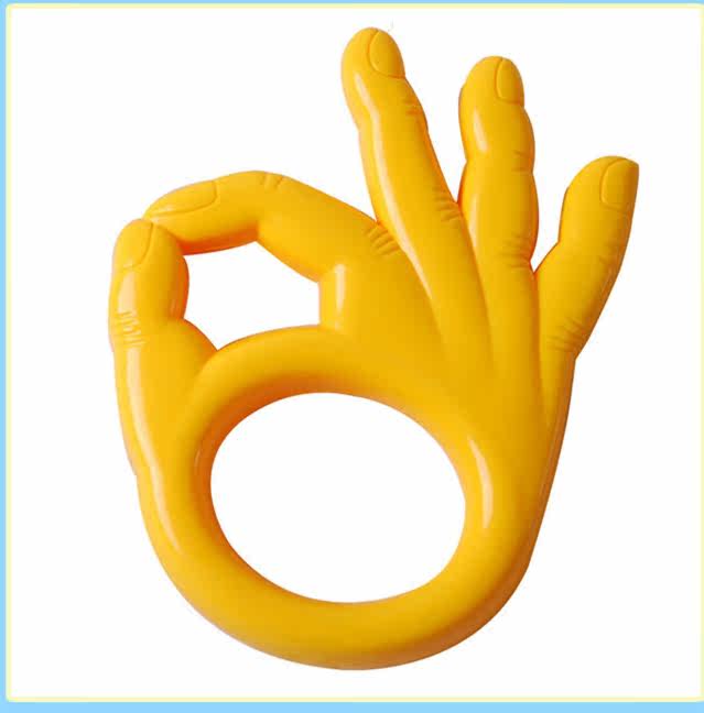 Kindergarten early education morning exercise training rattle plastic hand rattle toddler dance props rattle small hand OK rattle