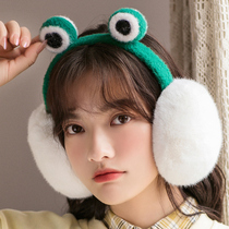 Winter Korean earmuffs cute earmuffs warm ear protection warm cycling cold ear cover girls winter cold earthen