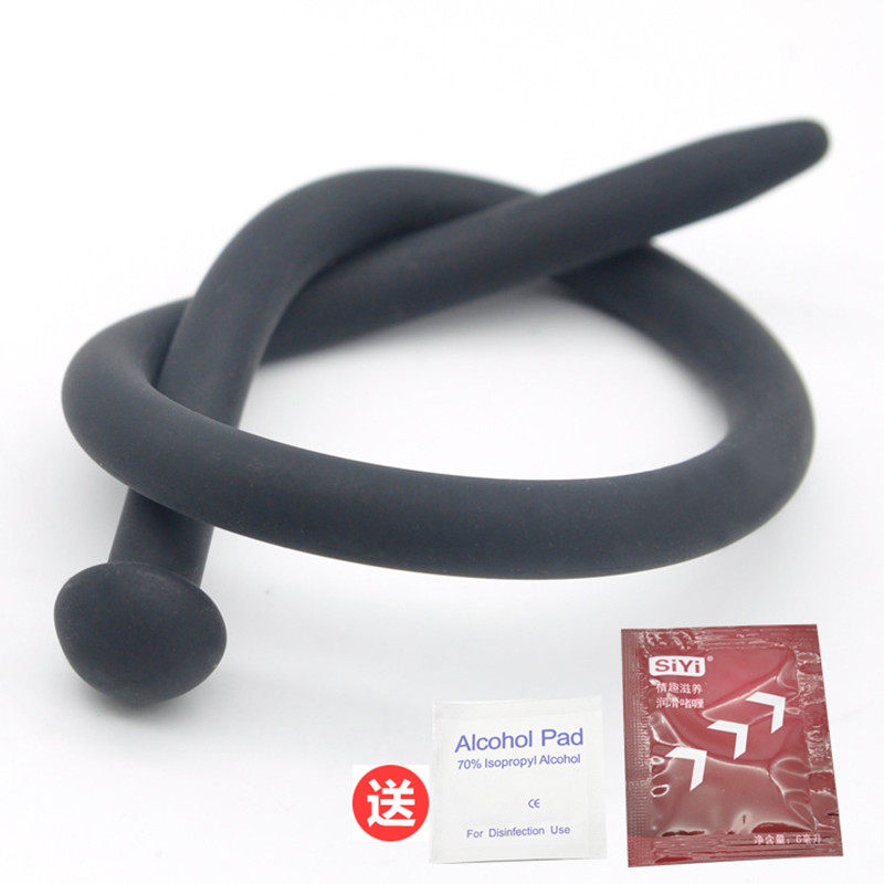 Silicone urethral rod plug male horse eye abuse yang expansion stimulation plug appliance CB6000S