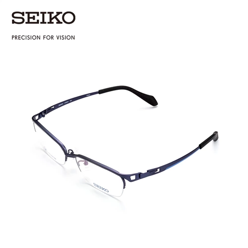 Seiko Seiko Glasses Leisure Sports Series Нейтральная полуфрейма легкие титановые стекла Framework HZ3604