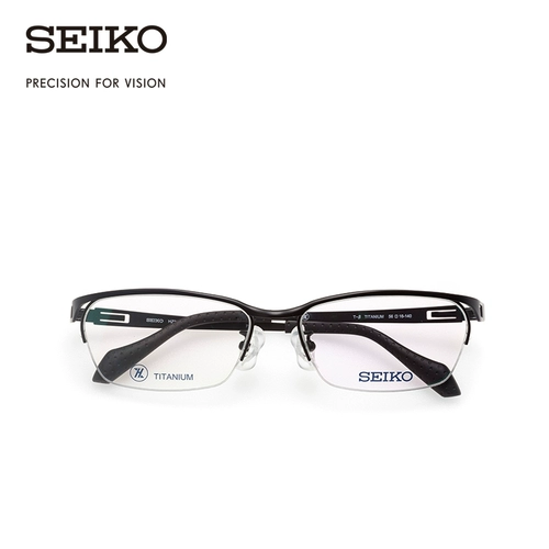 Seiko Seiko Glasses Leisure Sports Series Нейтральная полуфрейма легкие титановые стекла Framework HZ3604