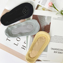Socks women shallow mouth invisible cotton bottom socks summer thin silicone non-slip non-slip breathable boat Socks ins tide