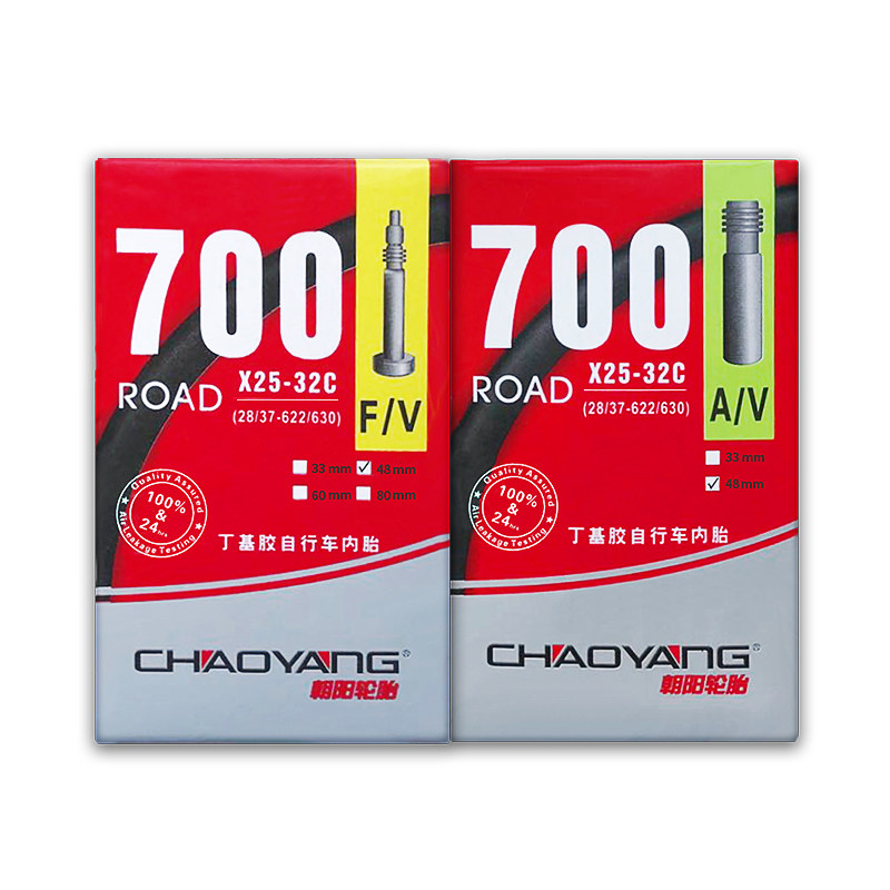 Chaoyang Tire Road Bike Inner Tube 700X23C/25C/28C/38/43 Fixed Gear Tire 27inch Inner Tube