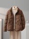 Down jacket for women autumn and winter 2025 new style fashion temperament short style slimming white duck down warm jacket top