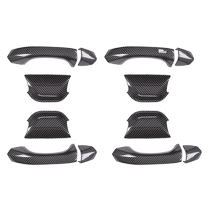 11-24 Audi A8 handle door bowl outer door handle cover sticker chrome decoration AudiA8L modification and upgrade accessories