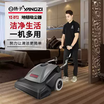 Yangtze DT2 hand push large suction carpet dust cleaner hotel guest hall high power blanket strong cleaning machine