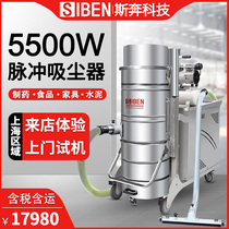 Spruce Impulse Blowback Industrial Vacuum Cleaner Factory Dust Particle Workshop With Hot Iron Slag High Temperature Resistant Recyler