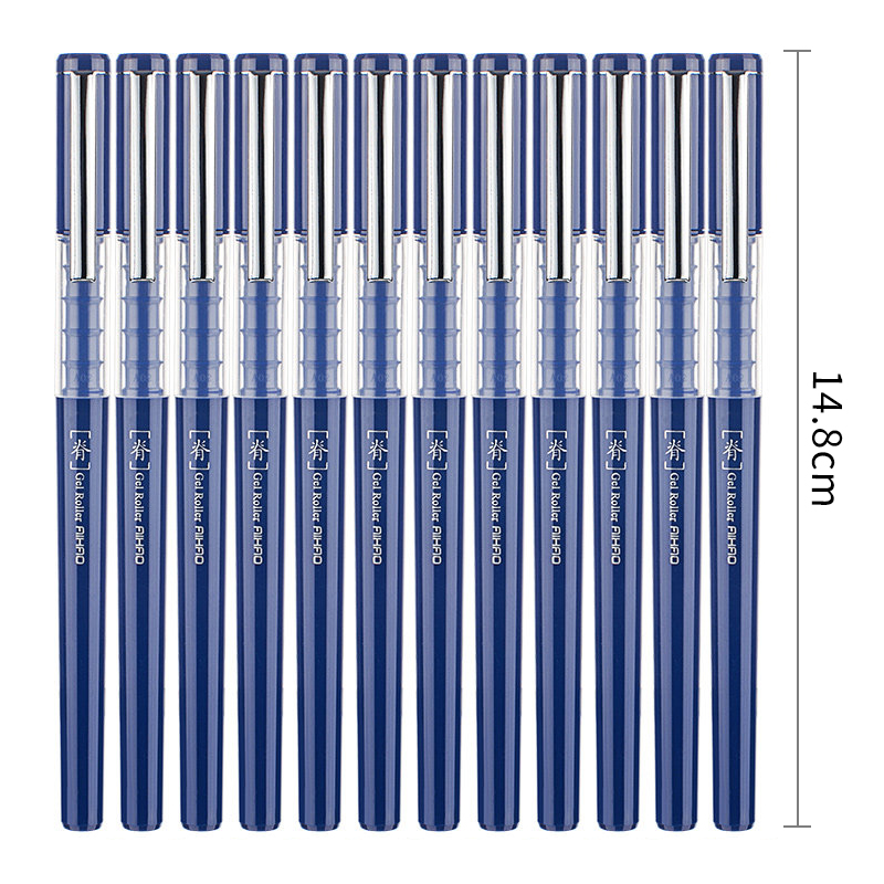 Hobby X50 straight liquid ball pen full needle neutral pen 20010 red pen black pen water-based pen carbon signature pen
