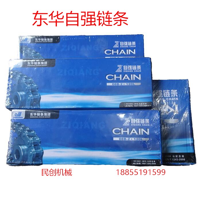 Donghua self-improvement chain 06B 08B 10A 12A 16A 20A 24A 28A 32A transmission roller chain