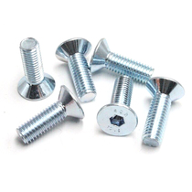 High strength environmentally-friendly galvanized DIN7991 sunken head inner hexagonal bolt flat head screw M3M4M5-M12