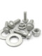 Darkro flange screw M6M8M10 outer hexagonal flange surface bolt GB5789 Darkro bolt nut