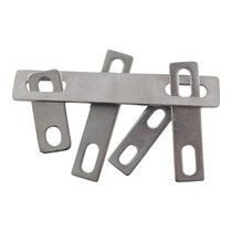 304 stainless steel U type card damper pipe blocking sheet square spacer pipe clamp U type screw bolt damper fixed