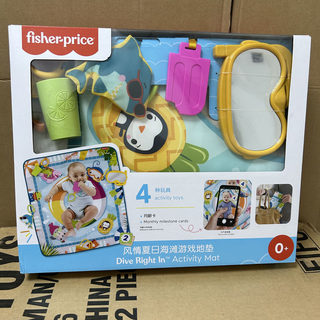 正品费雪游戏地垫风情夏日沙滩地垫豪华新奇探险派对游戏垫GRR44