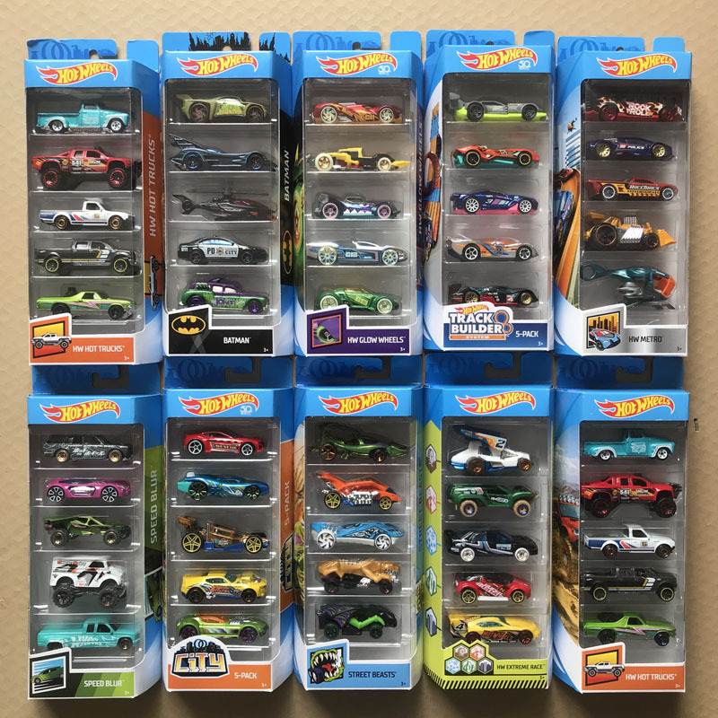 Hot Wheels Hot Traffic Combo 5-Pack 1806 Children's Car Model Toy Supercar Fast and Furious Batman Hot Wheels Hot Traffic Combo 5-Pack 1806 Children's Car Model Toy Supercar Fast and Furious Batman