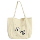 Шоппер, вместительная и большая сумка на одно плечо, тканевый мешок для отдыха, 2021 года, Южная Корея