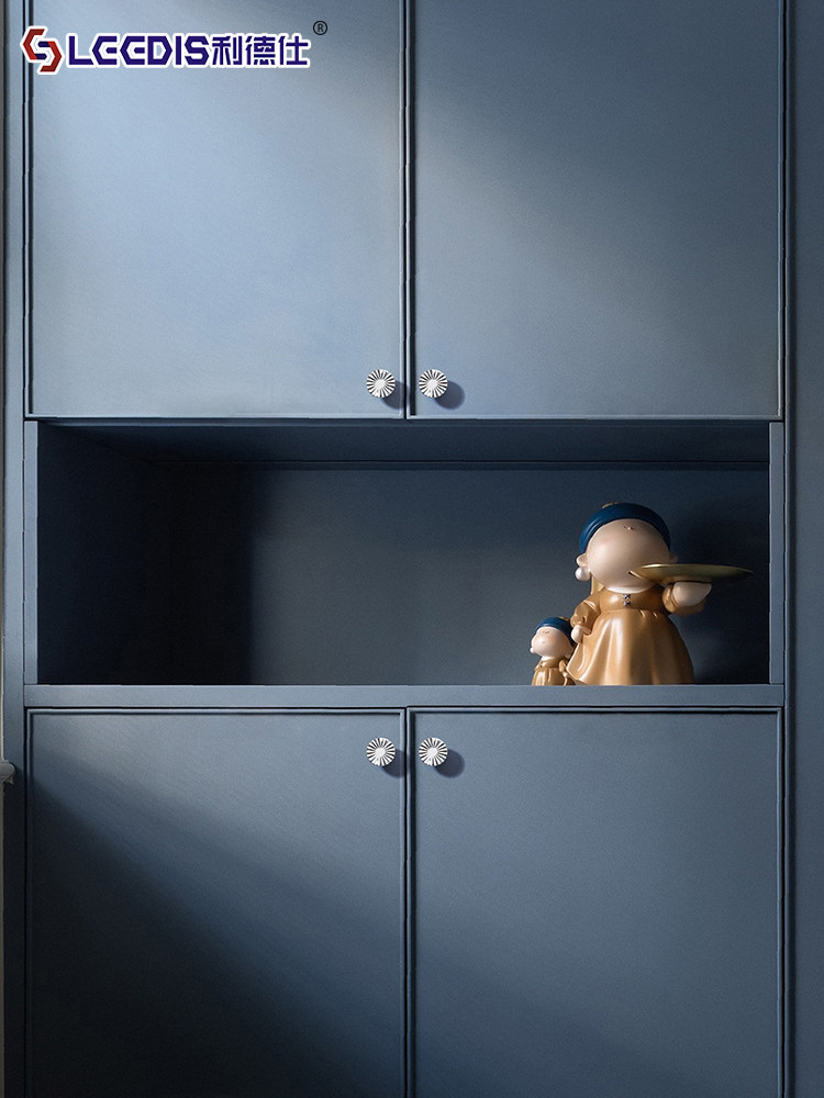 Personalized Brass Cabinet Door Handle, Creative Sunflower, Butterfly, Cat Paw, Ginkgo Leaf, Butterfly Drawer, Cabinet, Wardrobe Handle