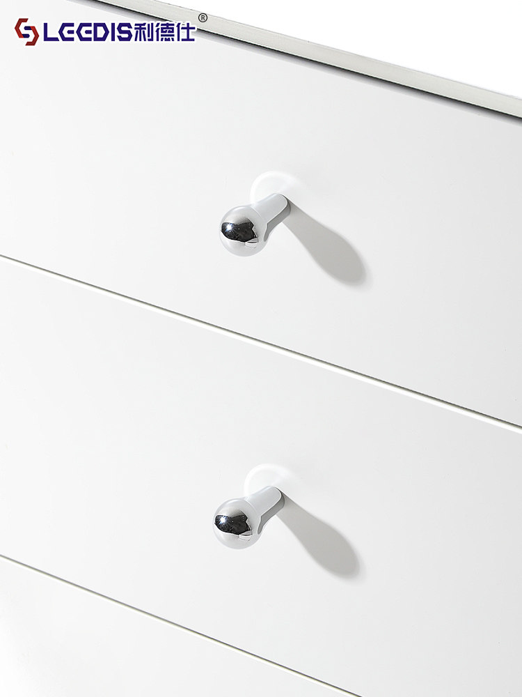 Modern Minimalist Light Luxury Brass Cabinet Wardrobe Handle French Cream Style Silver Gold Drawer Cabinet Door Handle