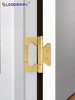 Lides Stainless Steel Flat Opening Thickened Wooden Door Hinge 4inch 5inch Bearing Silent Buffer Bedroom Double Hinge