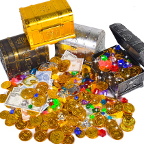 Princess treasure box box childrens toy pirate treasure chest treasure box gold coin box with lock treasure box birthday gift