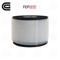 Transparent ptfe hard tube Teflon tube Acid and alkali corrosion trachea Teflon high temperature FEP tube F46 industrial tube