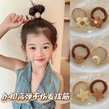 Веревка для волос для девочек, плетеная резинка для волос для маленьких девочек, новый стиль 2025, высокая эластичность и долговечность для девочек, не повреждая веревку для волос