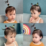 Детская безвредная резинка, эластичный детский маленький аксессуар для волос, не повреждает волосы