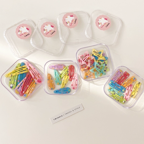 Детская милая заколка для волос, челка, шпильки для волос, аксессуар для волос