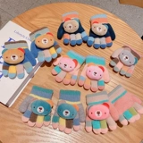 Хваталка для младенца, детские демисезонные утепленные перчатки для мальчиков, 0-3 лет