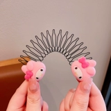 Детская расческа для сломанных волос Sanrio Kuromi, артефакт, невидимая пластина для волос на затылке, маленькая танцевальная заколка для девочек, расческа