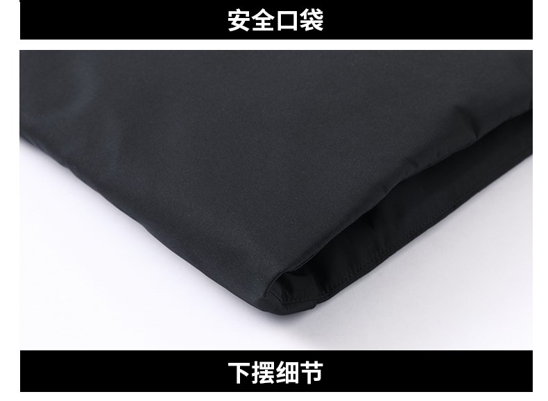 雅鹿 男士中长款保暖羽绒服 90%含绒量 貉子毛领设计 图19