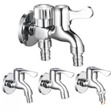 Полностью автоматическая стиральная машина, специальный защелкивающийся соединитель для смесителя, полностью медный, один в два, 4-точечный удлинительный смеситель для швабры для бассейна