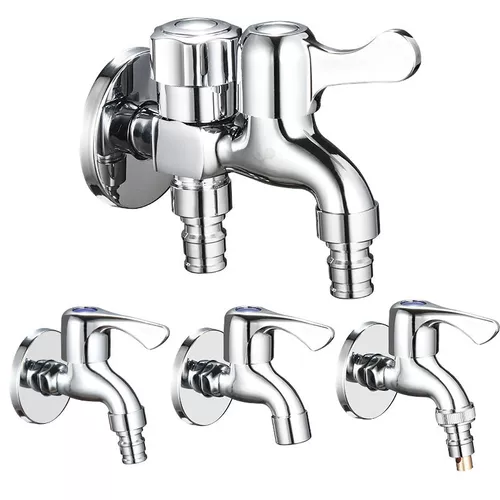 Полностью автоматическая стиральная машина, специальный защелкивающийся соединитель для смесителя, полностью медный, один в два, 4-точечный удлинительный смеситель для швабры для бассейна