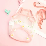 Кружевной летний тонкий топ с чашечками, летняя одежда