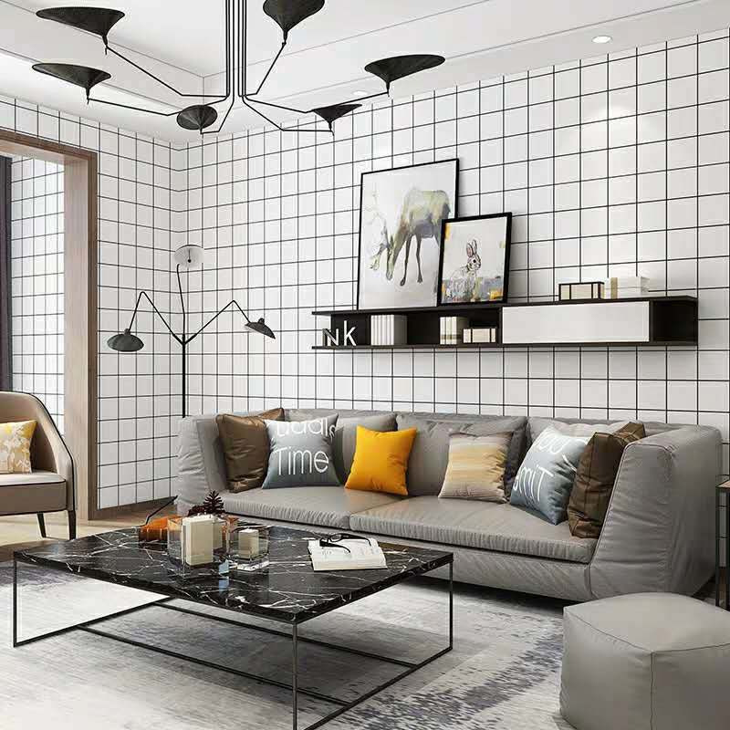 Thickened Waterproof PVC Self-adhesive wallpaper Dorm Room Wallpaper Table Dorm Bedroom Furniture Renovated Wall Sticker