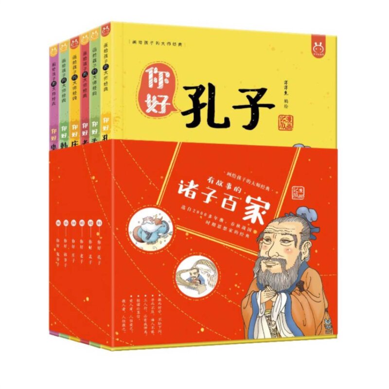 Hello, Confucius, Mencius, Lao Tzu, Zhuangzi, Han Feizi, Guzi, send the sound