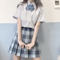 Kasuga (Asakawa Meng) spot original Orthodox jk uniform dress female Blue Girl pleated skirt