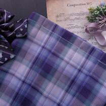 Kasugabe (Bubble Witch) spot original blue-purple plaid skirt jk uniform orthodox Halloween