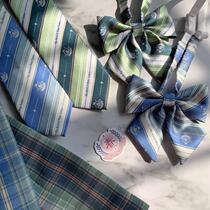 Kasuo (fried tea spring water) original blue bow tie tie spot small accessories jk uniform