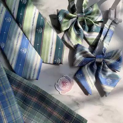 Kasuo (fried tea spring water) original blue bow tie tie spot small accessories jk uniform