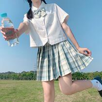 Kasuga (mint soda) spot original creative dress jk uniform dress Orthodox girl pleated fresh short