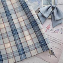 Kasugabe (Yuechuan Ji) spot original white and blue plaid skirt jk uniform orthodox girl pleated sweet