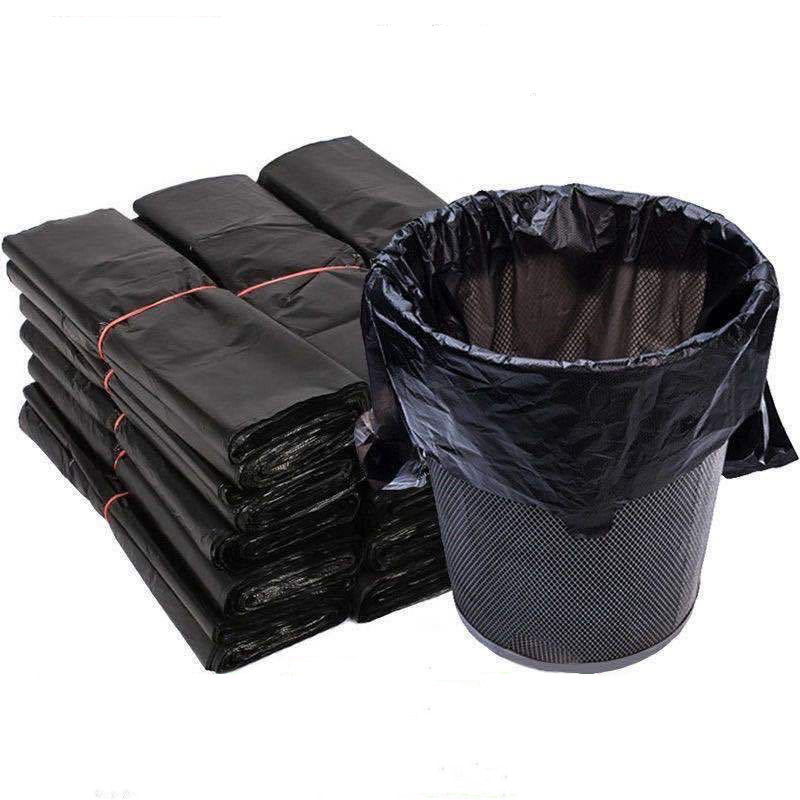 Garbage Bag Thickened Large Number Home Kitchen Black Handheld Disposable Plastic Bag Submanufacturer Vest Style Larg Bag